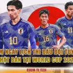 Xem Ngay Lịch Thi Đấu Đội Tuyển Nhật Bản Tại World Cup 2026